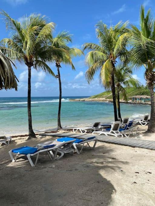 Studio Bord De Mer Avec Piscine - Le Manganao, Saint-Francois Ngoại thất bức ảnh