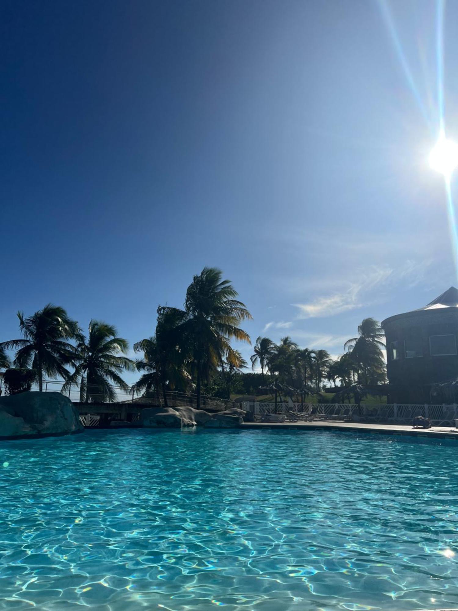 Studio Bord De Mer Avec Piscine - Le Manganao, Saint-Francois Ngoại thất bức ảnh